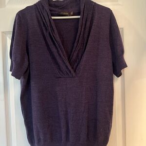 The Limited Purple Knit Top